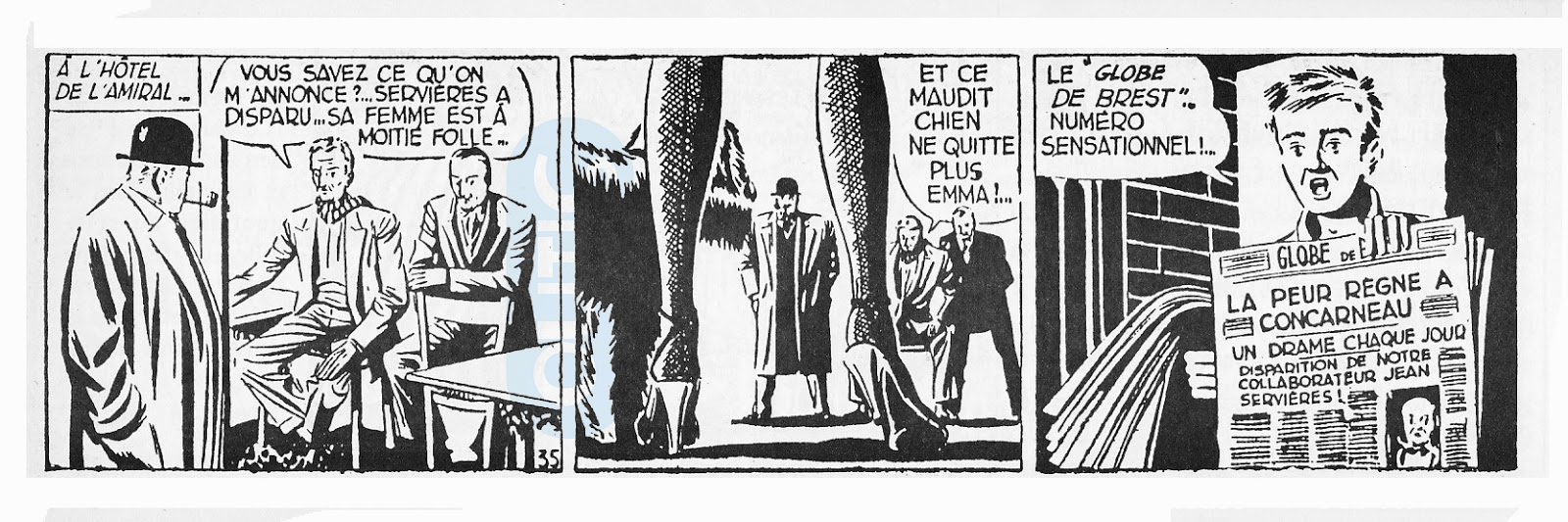 French golden age: Maigret Daily Strips