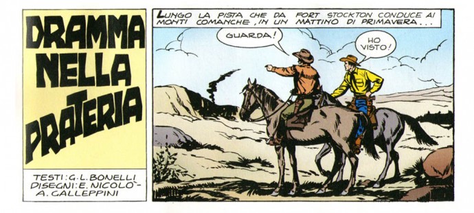 Tex Galep e il cavallo scomparso