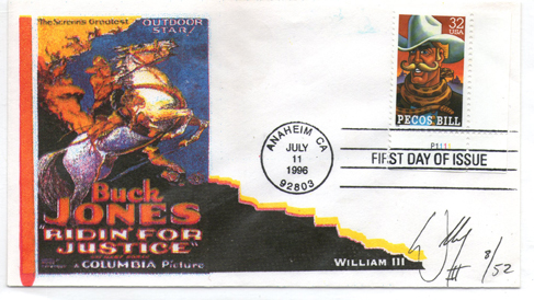 the Pecos Bill stamps