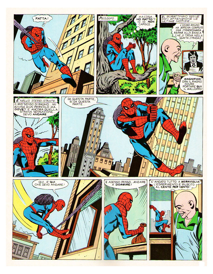 Spider-Man 60th anniversary Italian