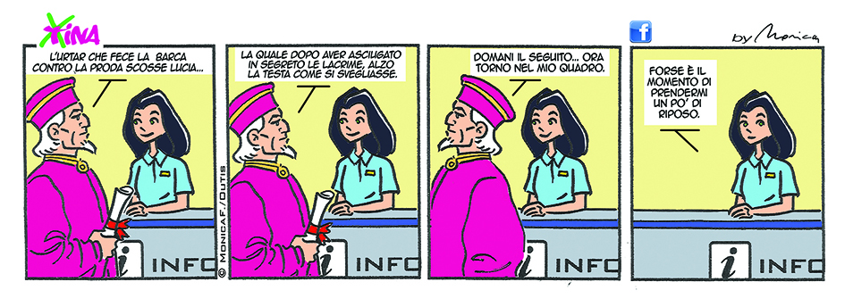 Xtina comic strip of the week