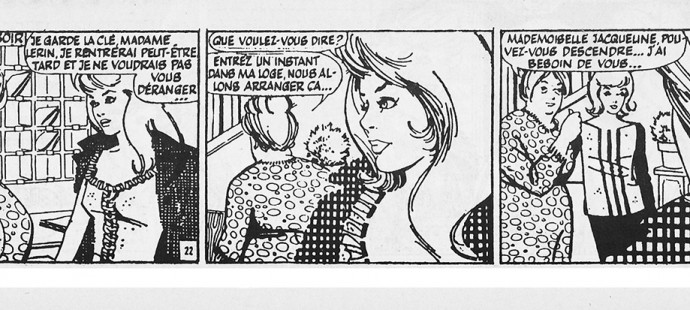 French Golden Age comic strips: P. Bolaño