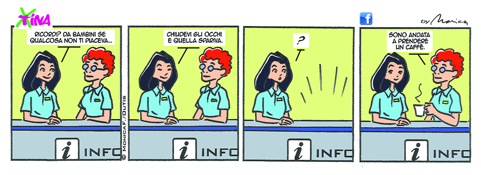 Xtina comic strip