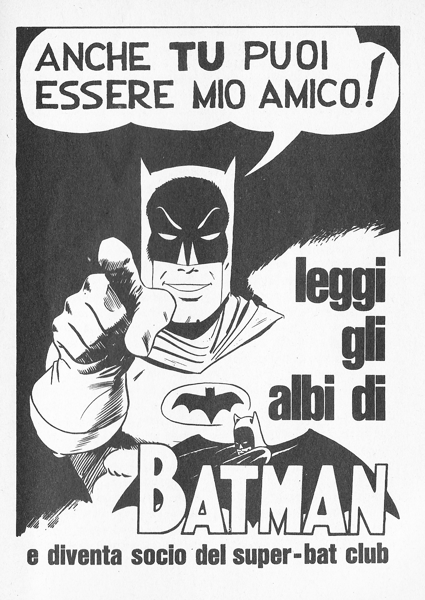 Batman vintage advertising