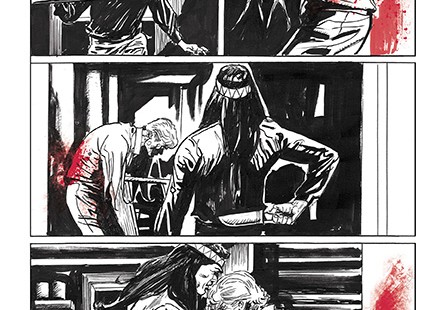 Lupo Western-Horror graphic novel page 6