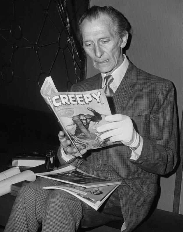 Peter Cushing reads Creepy