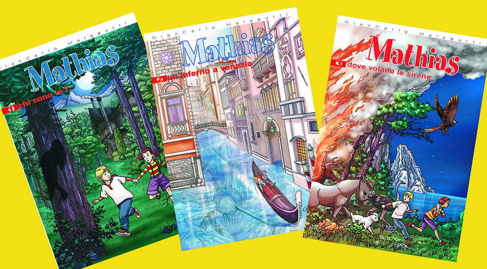 Mathias comics albums first trilogy