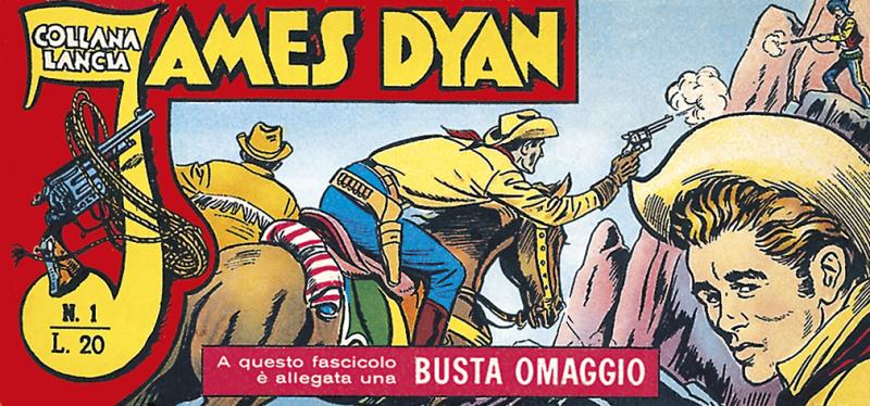 Fumetto italiano vintage: James Dyan