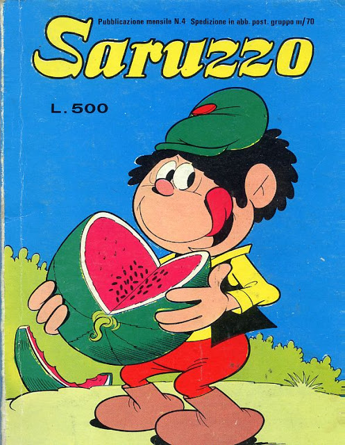 Fumetto italiano vintage: Saruzzo