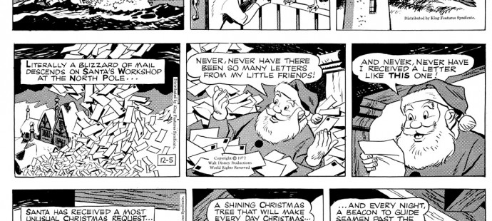 Classics Disney’s Christmas comic strips