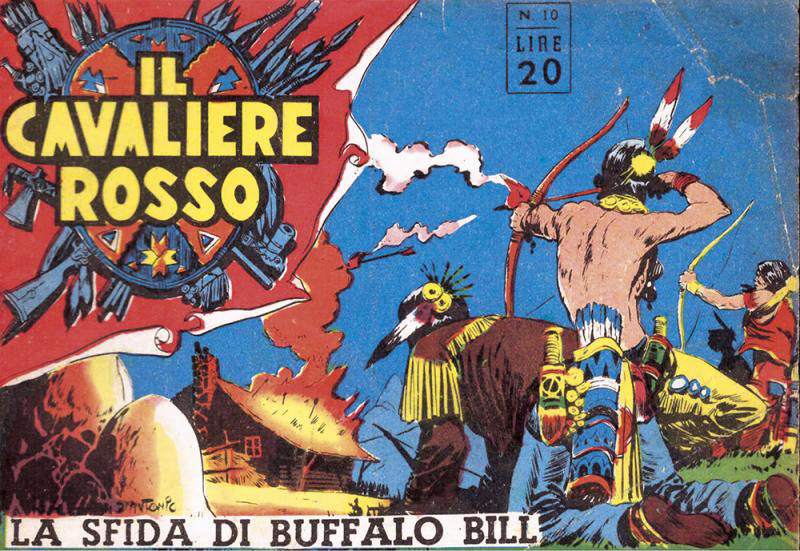 Fumetti italiani Vintage: il Cavaliere Rosso