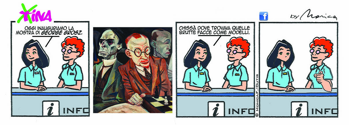 Xtina sunday comic strip