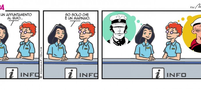 Xtina comic strip marinai