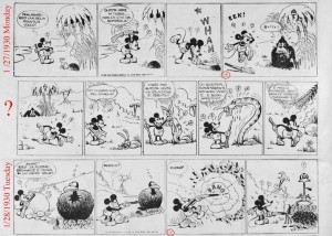 Mickey_Mouse and The mysterious double strip