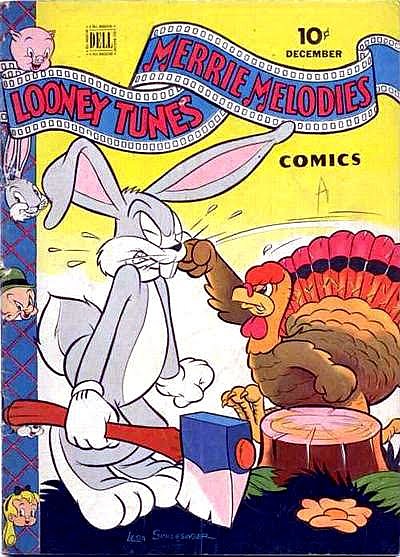 the thanksgiving in the comic books