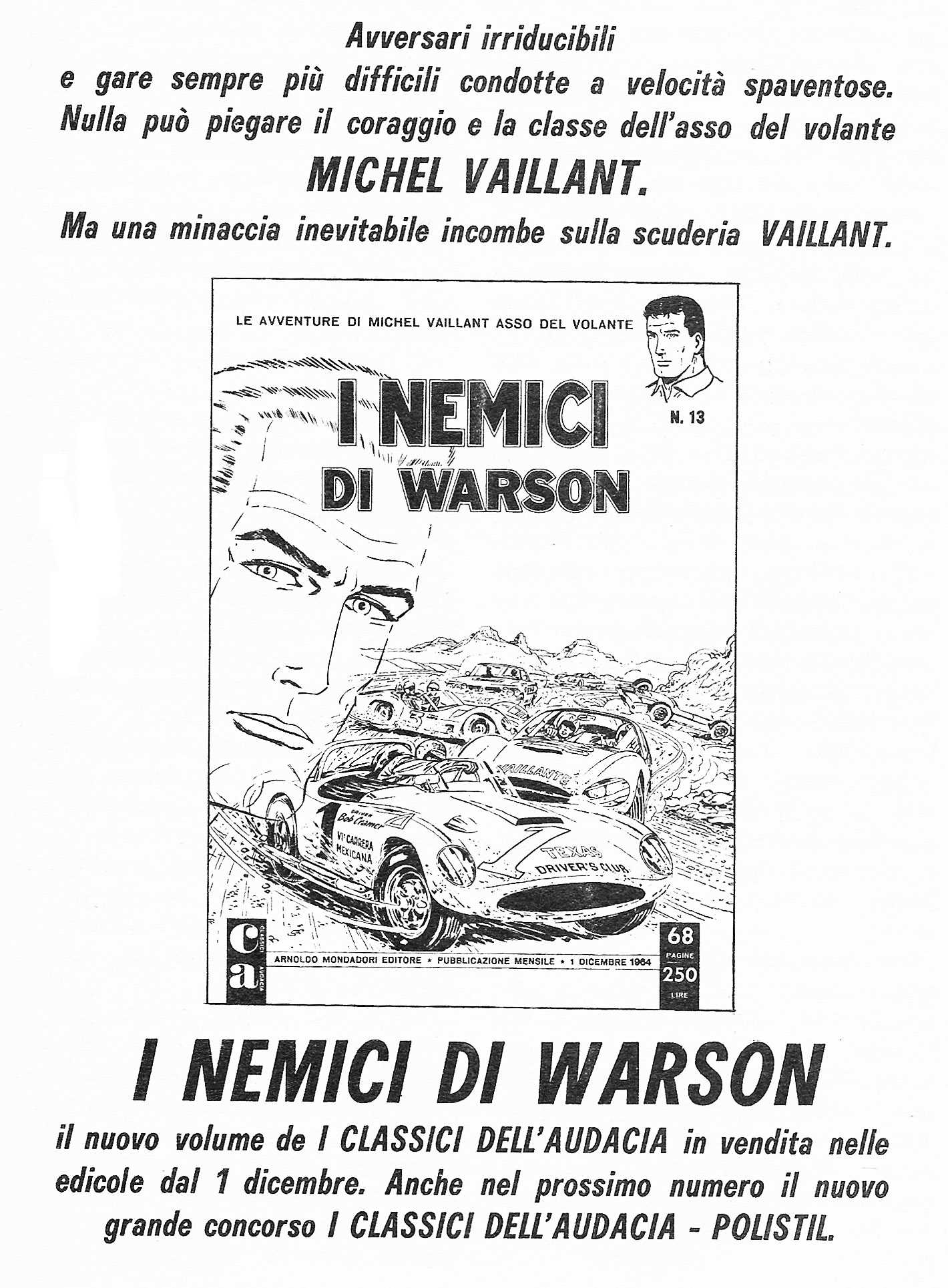 Comics vintage ADV Michel Vaillant 1964