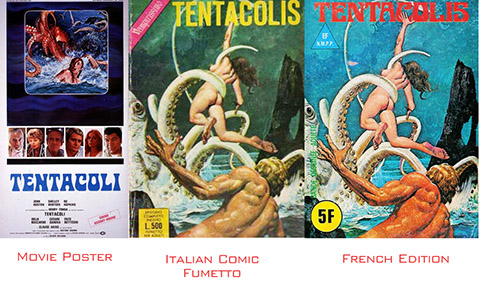 From Movie to Comic Book Tentacles