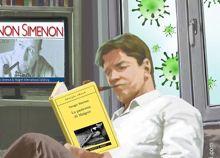 Io sto a casa e leggo Simenon