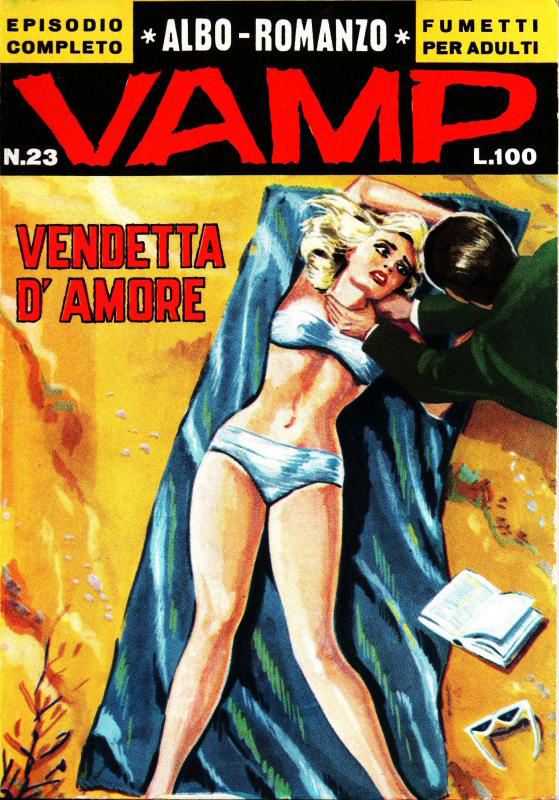 Fumetti italiani vintage: Alboromanzo Vamp