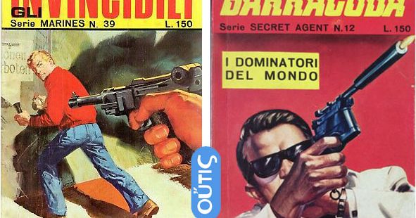 Fumetti italiani vintage: Invincibili + Barracuda