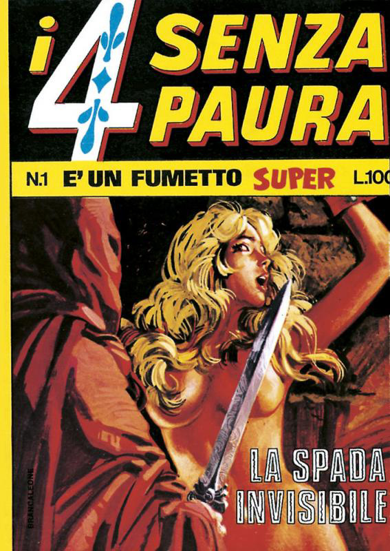 Fumetti italiani vintage: I 4 Senza Paura