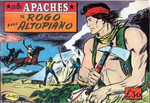 Fumetti italiani vintage: Albi Apaches