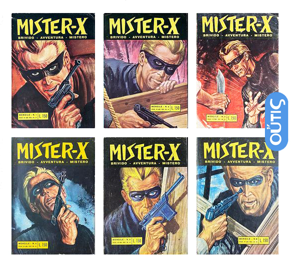 Fumetti italiani vintage: Mister-X 1968
