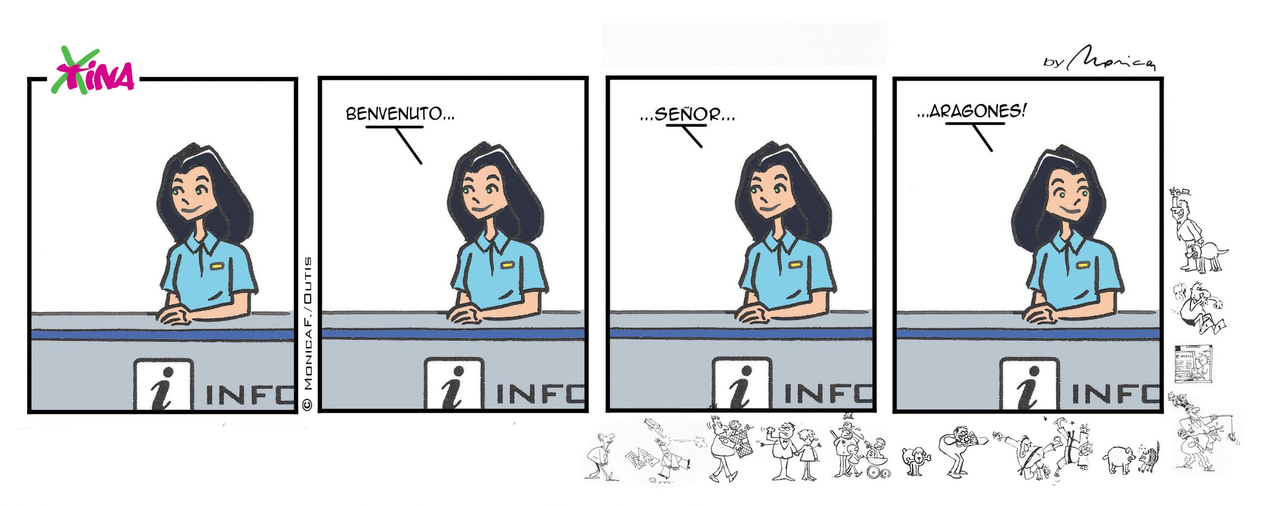 Xtina comic strip welcome to …