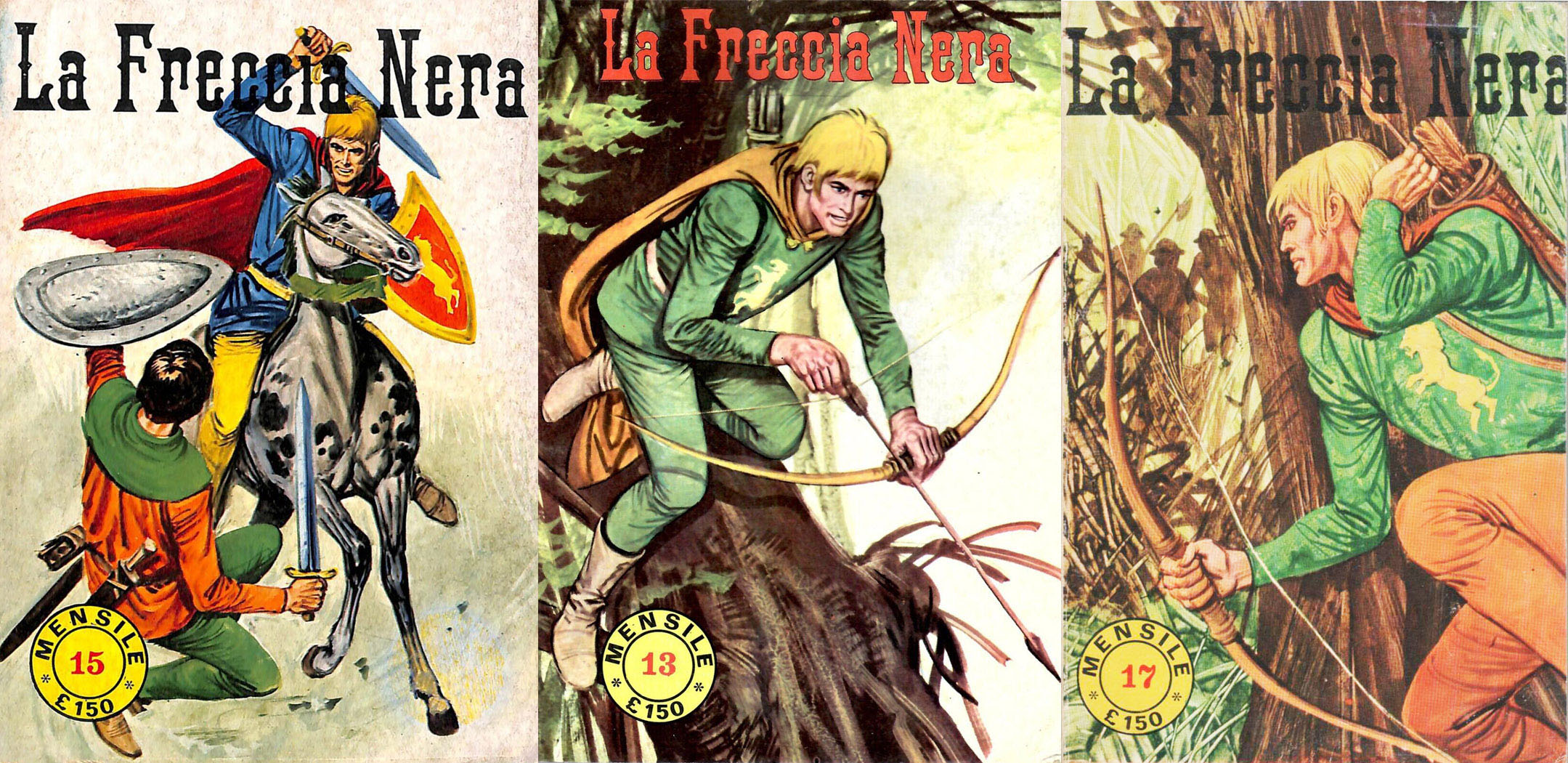 Fumetti Italiani Vintage: La Freccia Nera