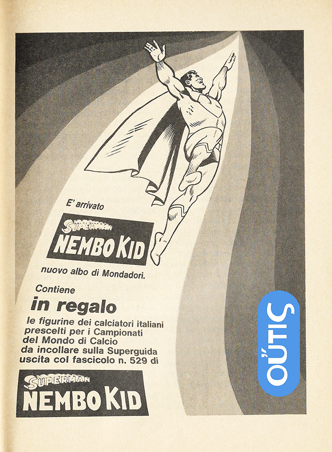Pubblicità Vintage Nembo Kid aka Superman 1966