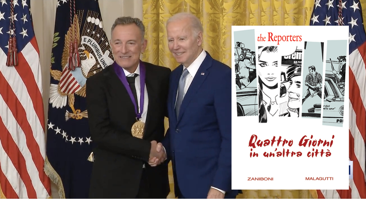 Springsteen National Medal of Arts and first comic book appearance