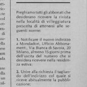 Quando si faceva -la Villeggiatura-